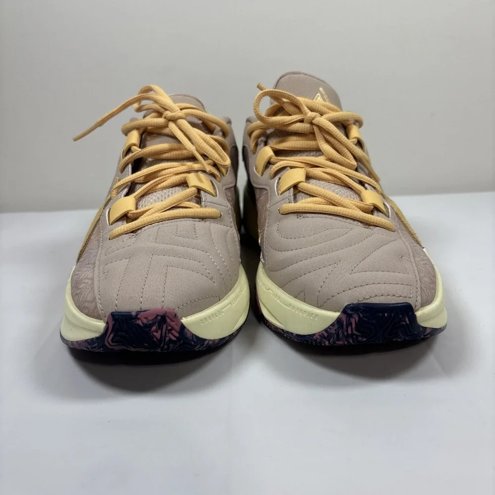Nike Mens Sz 7 Glannis Antetokounmpo Zoom Freak 5 Fossil Stone Basketball Casual